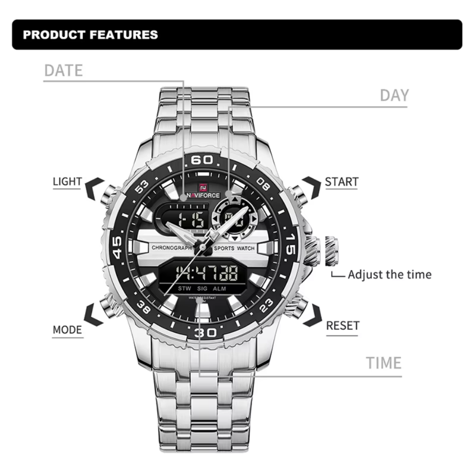Orologi da uomo NAVIFORCE Orol - Citizen Watch Tsuyosa recensione e prezzo