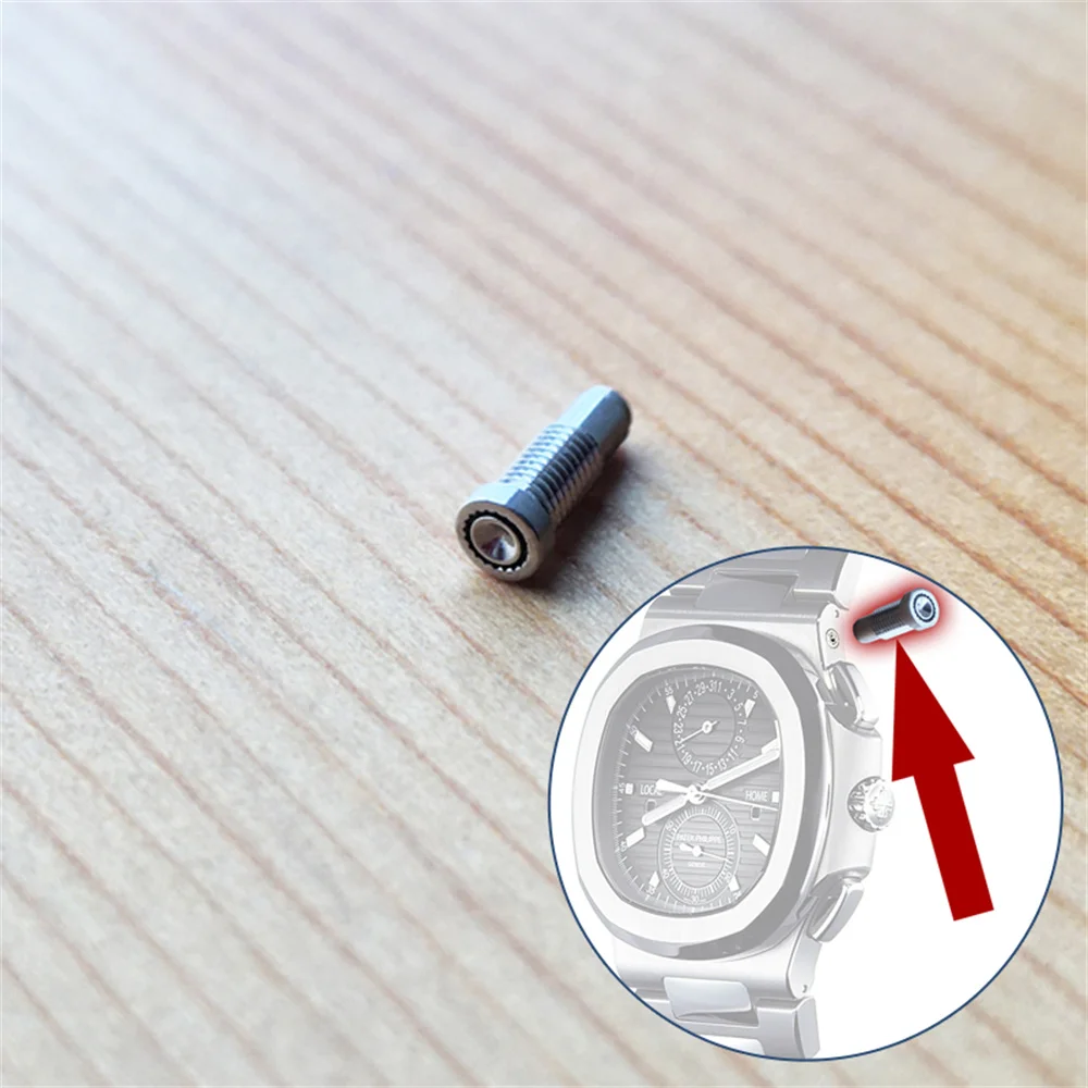 Pulsante orologio nascosto in  - Patek Philippe Watch Nautilus recensione e prezzo
