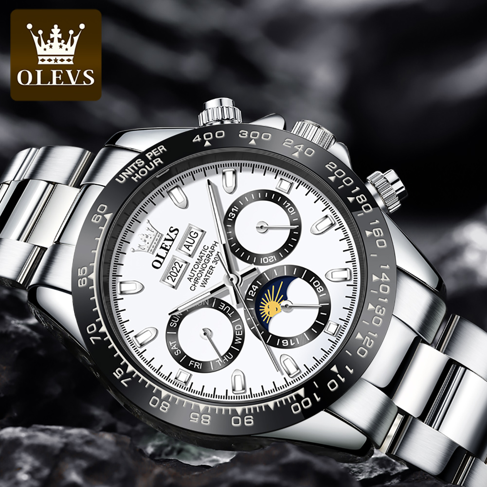 OLEVS 6654 Orologio da uomo di - Seiko Watch 5 Sports recensione e prezzo