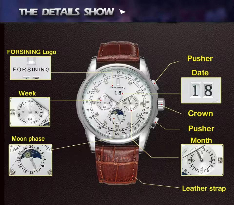 FORSINING Replica multifunzion - Patek Philippe Watch Aquanaut recensione e prezzo