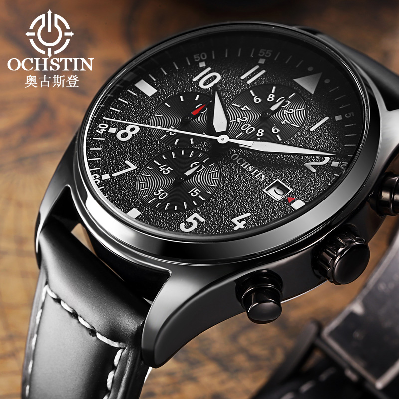 OCHSTIN Orologi cronografi ori - Leather Watch Band Men recensione e prezzo