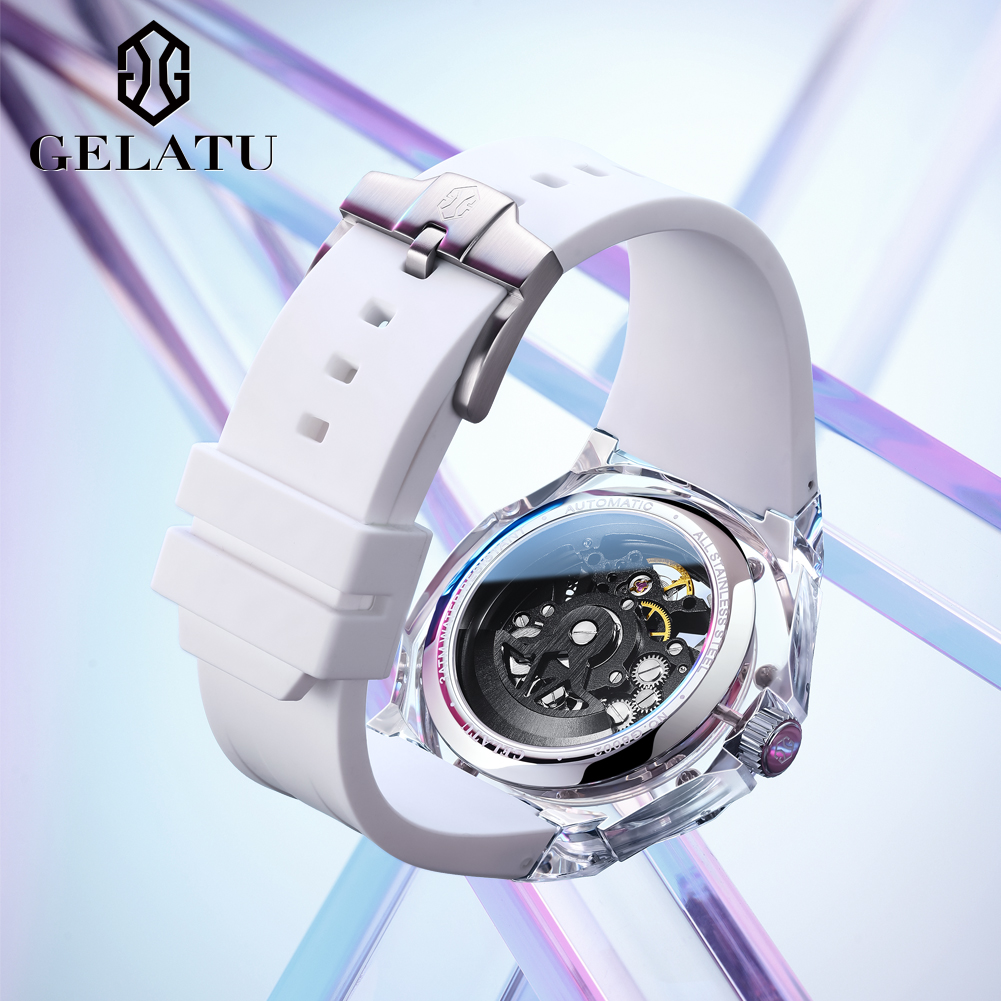 GELATU 8002 Orologio meccanico - Rubber Strap Diver recensione e prezzo